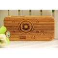 O clássico elegância tampa da caixa de telefone de madeira para iphone madeira de bambu